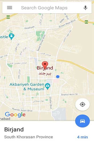ویرایش و حذف مکان در گوگل مپ